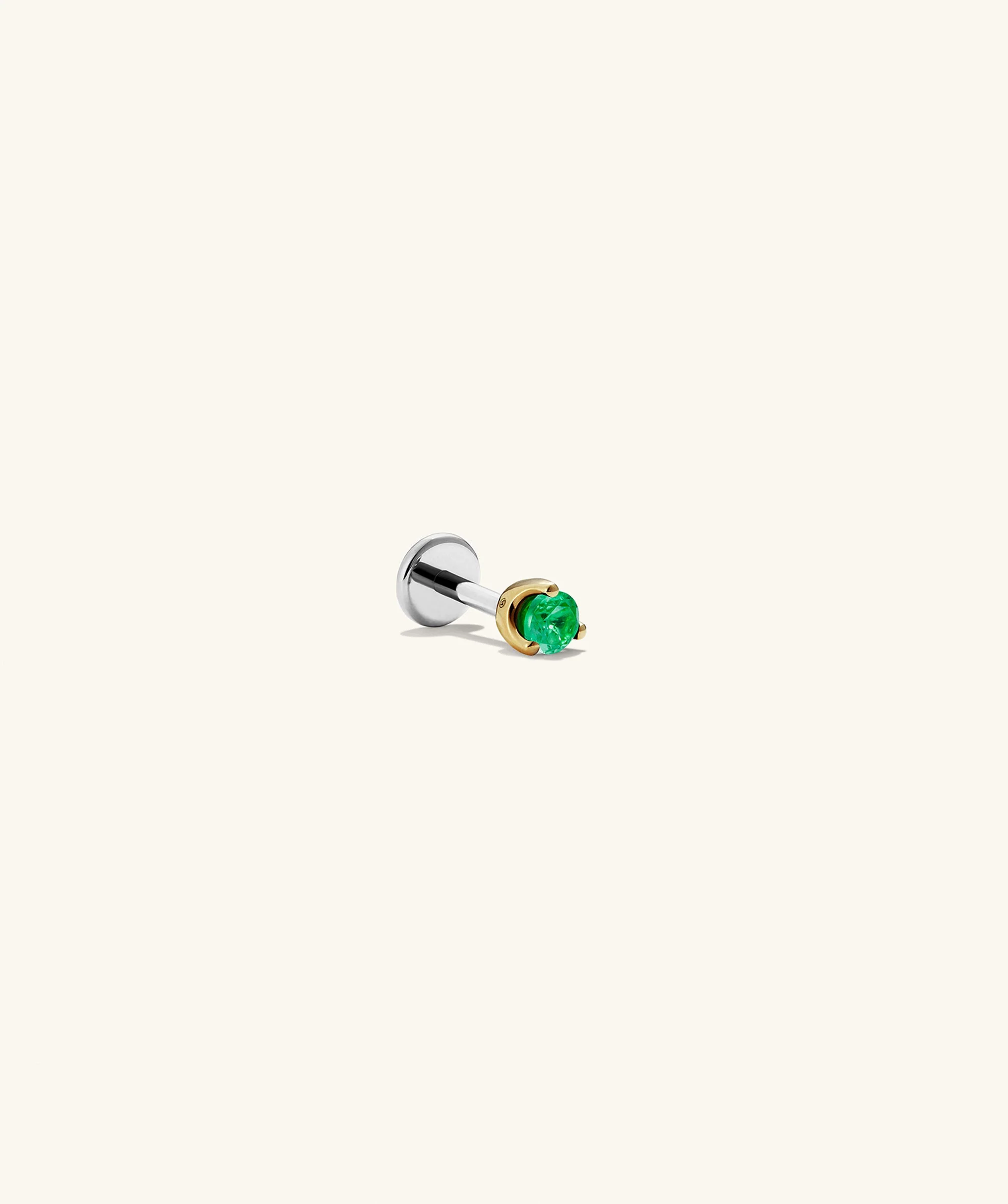 Piercing Studio - Single Gemstone Mini Flat Back Stud