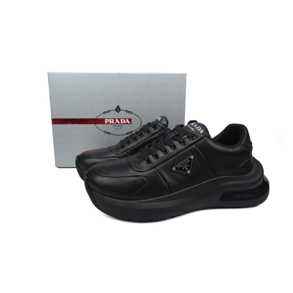 Prada Low Top Loafers Black