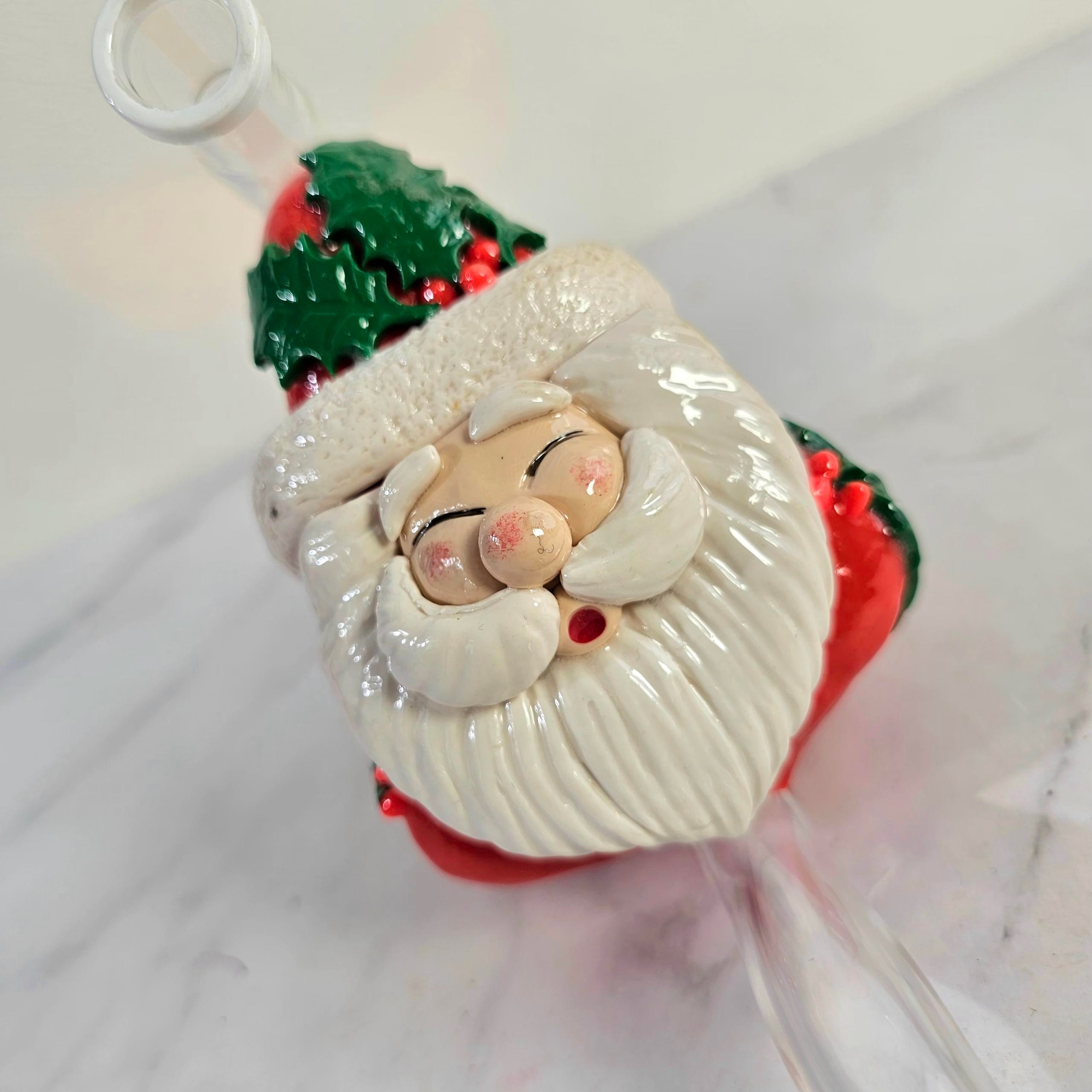 Christmas gift box santa mini dab rig details