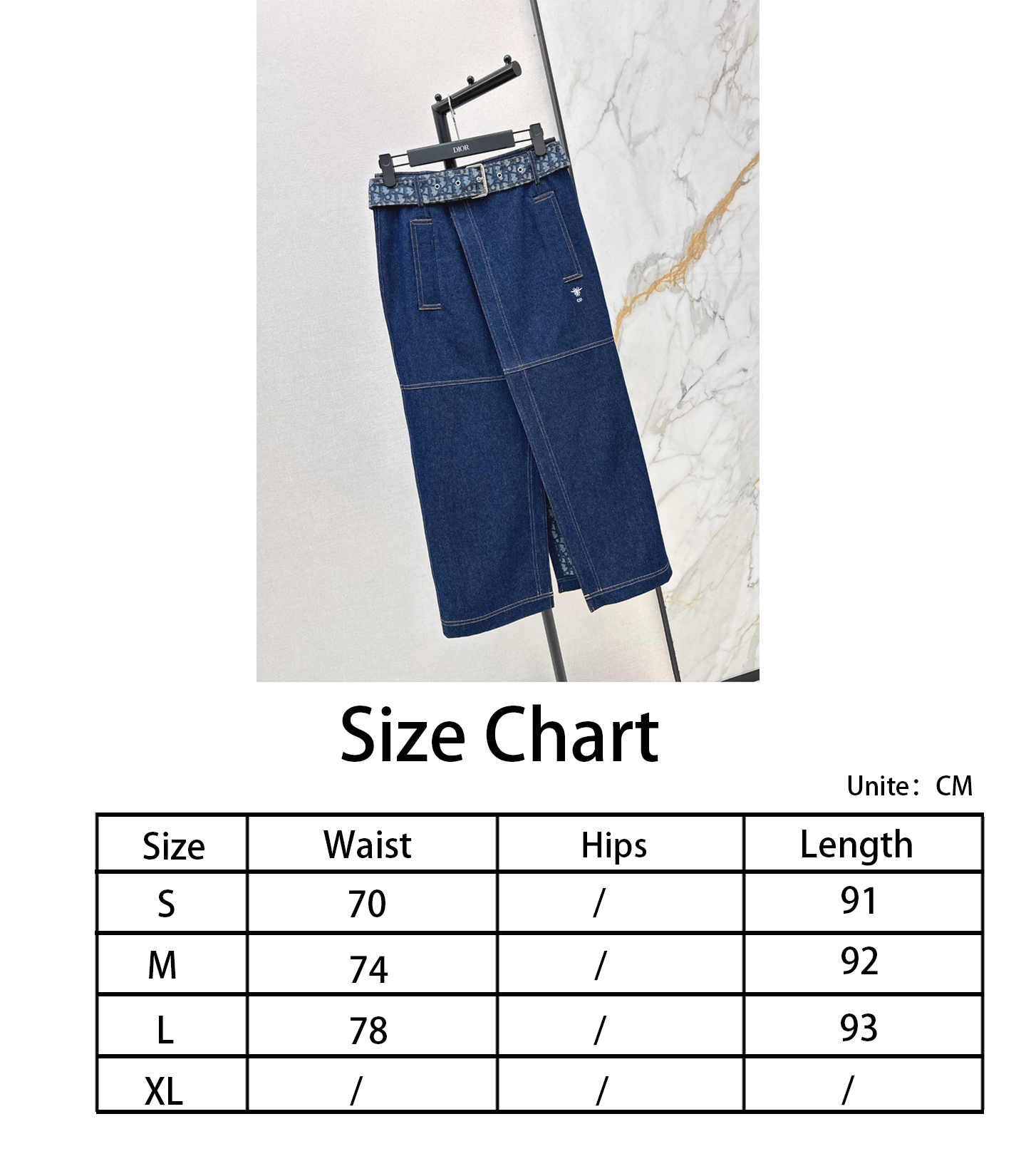 CD NEW denim skirts