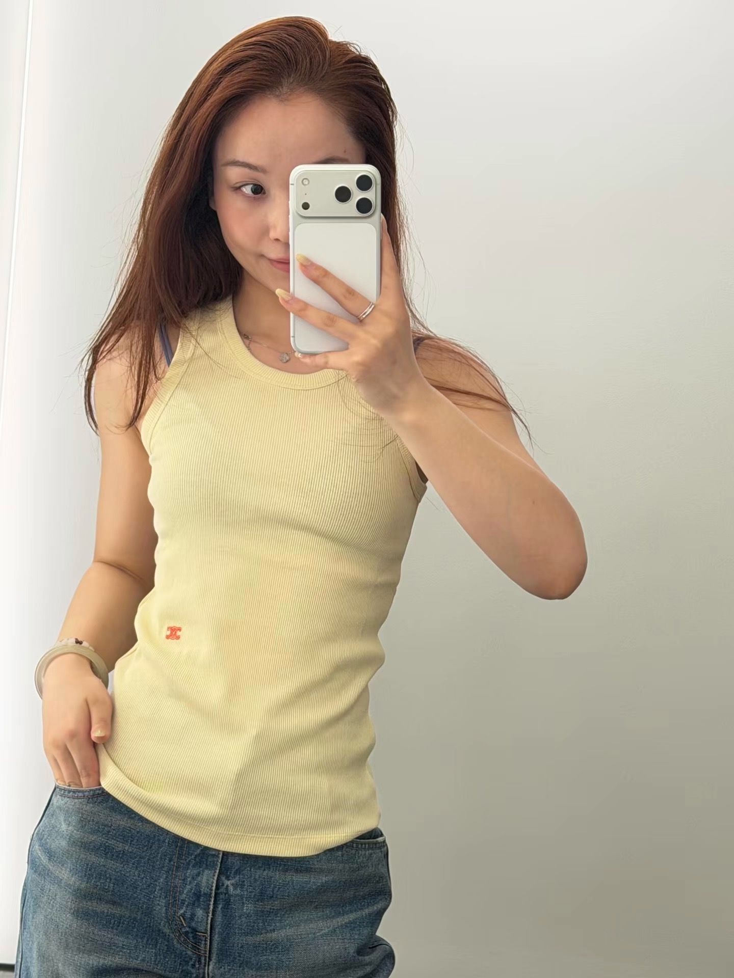 Celi New Ribbed Vest