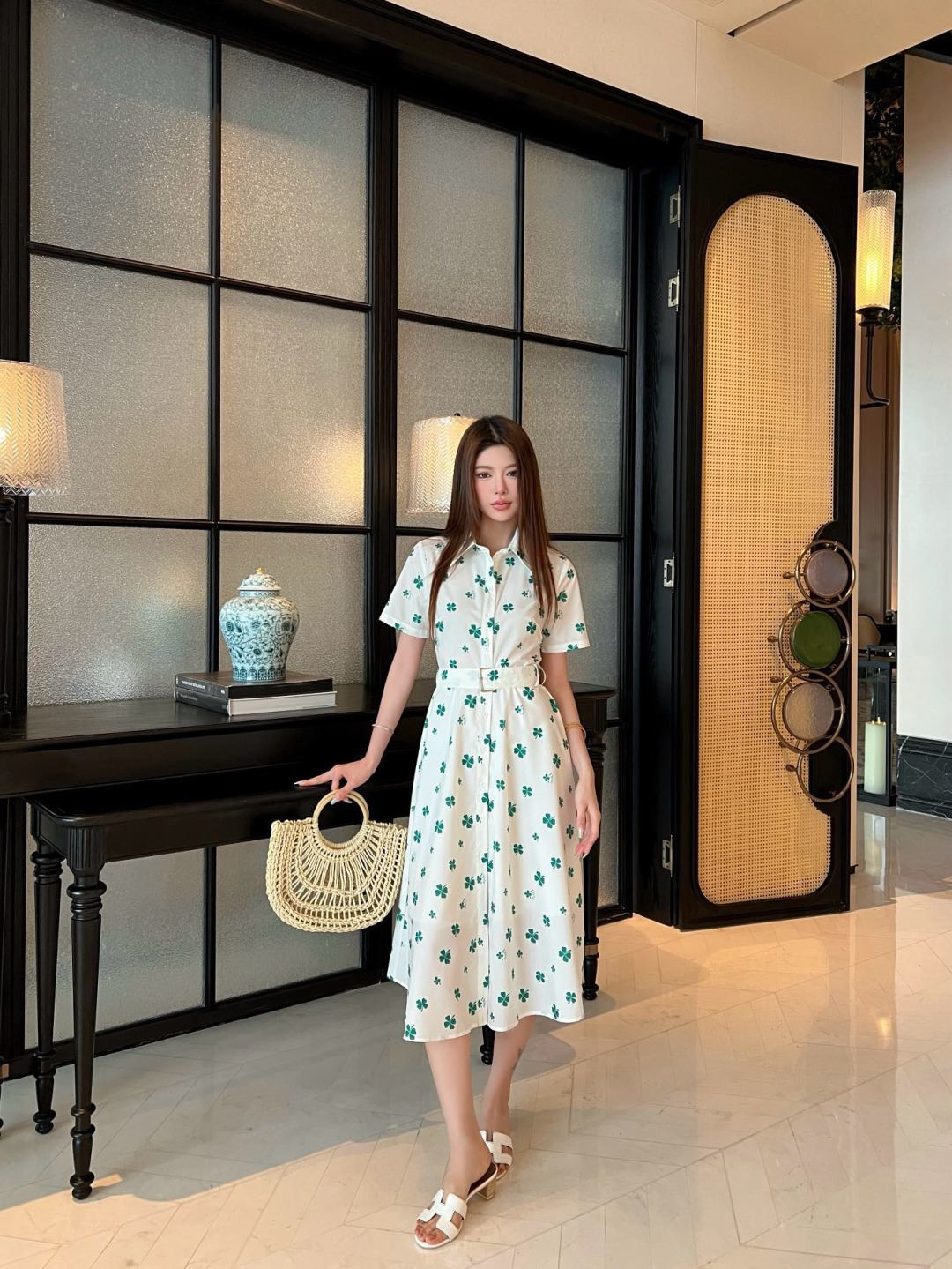 CD New print dress