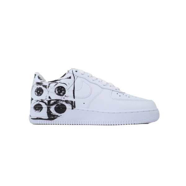 Supreme x Comme des Garçons SHIRT x Nike Air Force 1 Low 'Eyes'923044-100