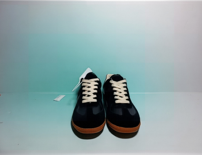 Maison Margiela Replica low-top leather sneakers Black S57WS0236P1895