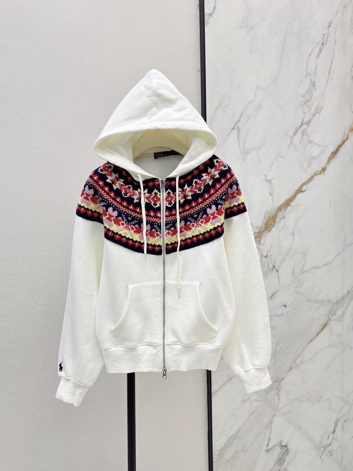 Ral New Fair Isle Jacquard Hoodie Jacket