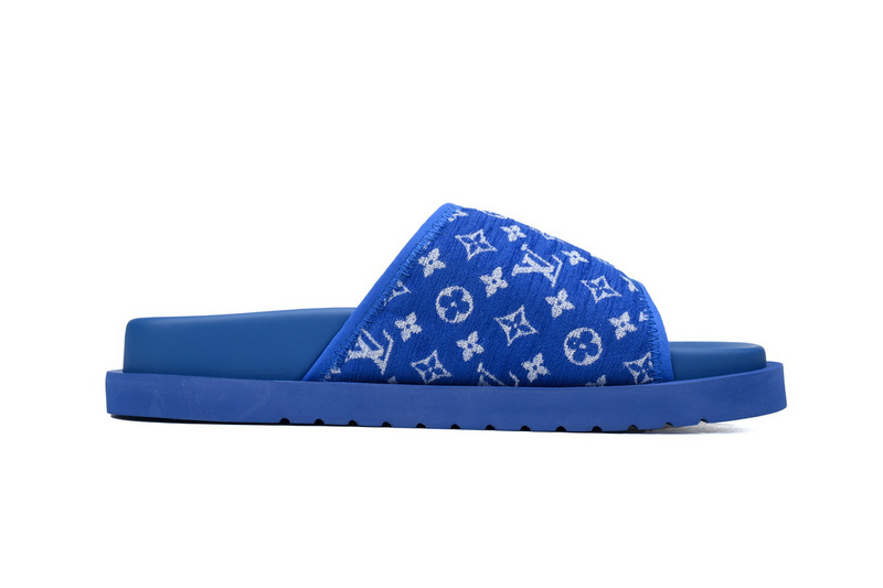 Pkkicks God Batch LOUIS VUITTON Miami flocked blue