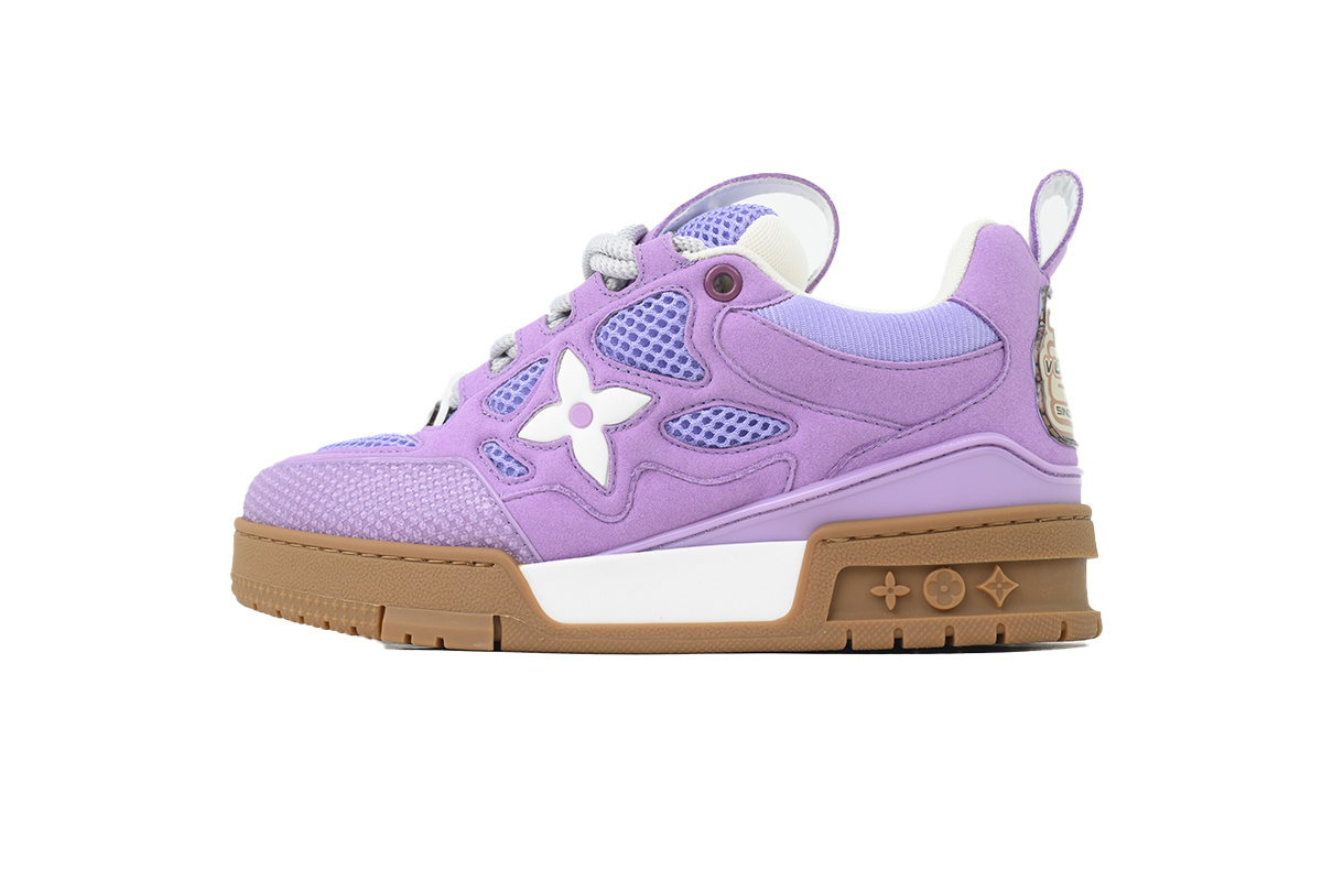 Pkkicks God Batch LOUIS VUITTON Purple And White