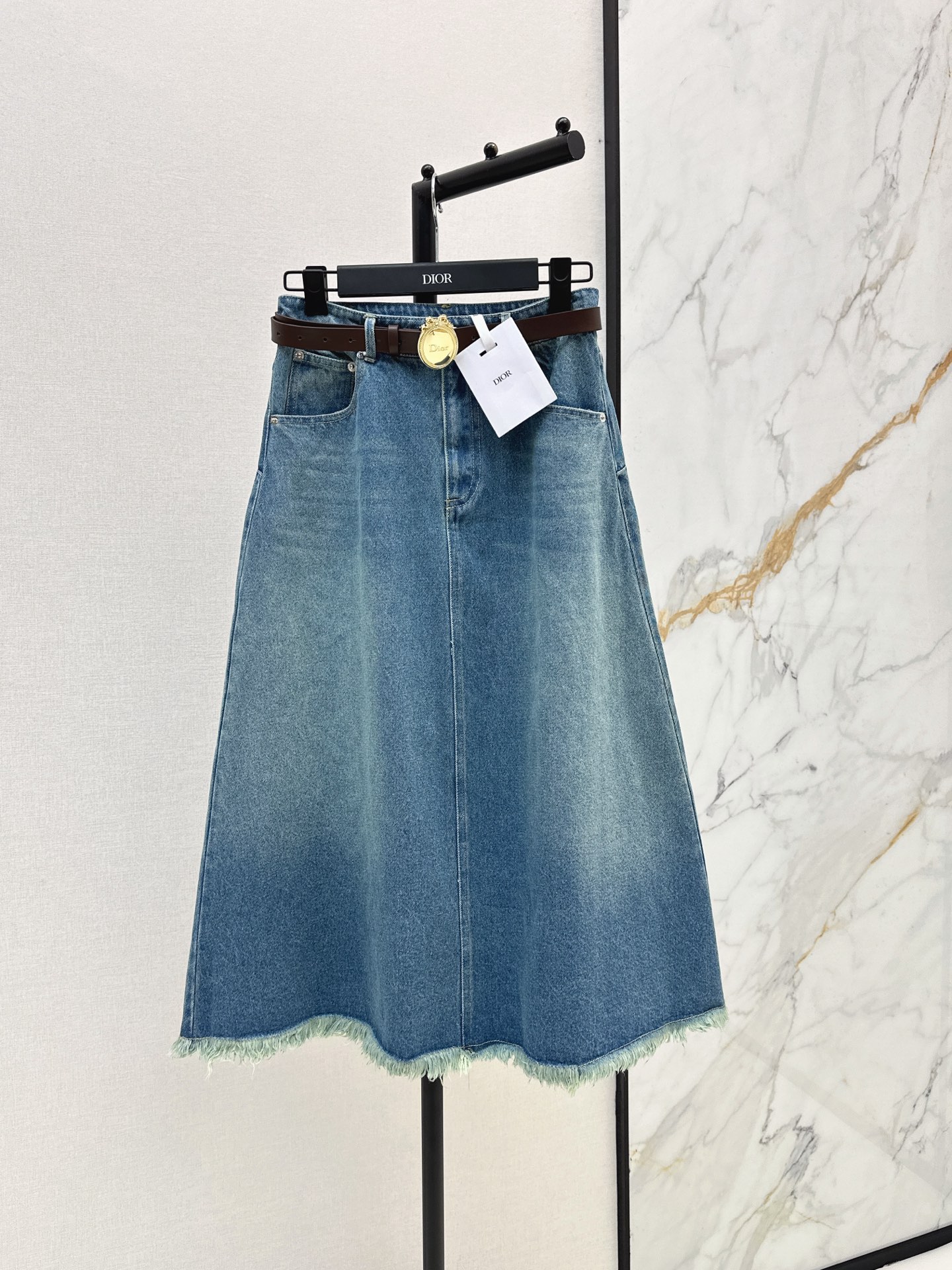 CD New denim skirt