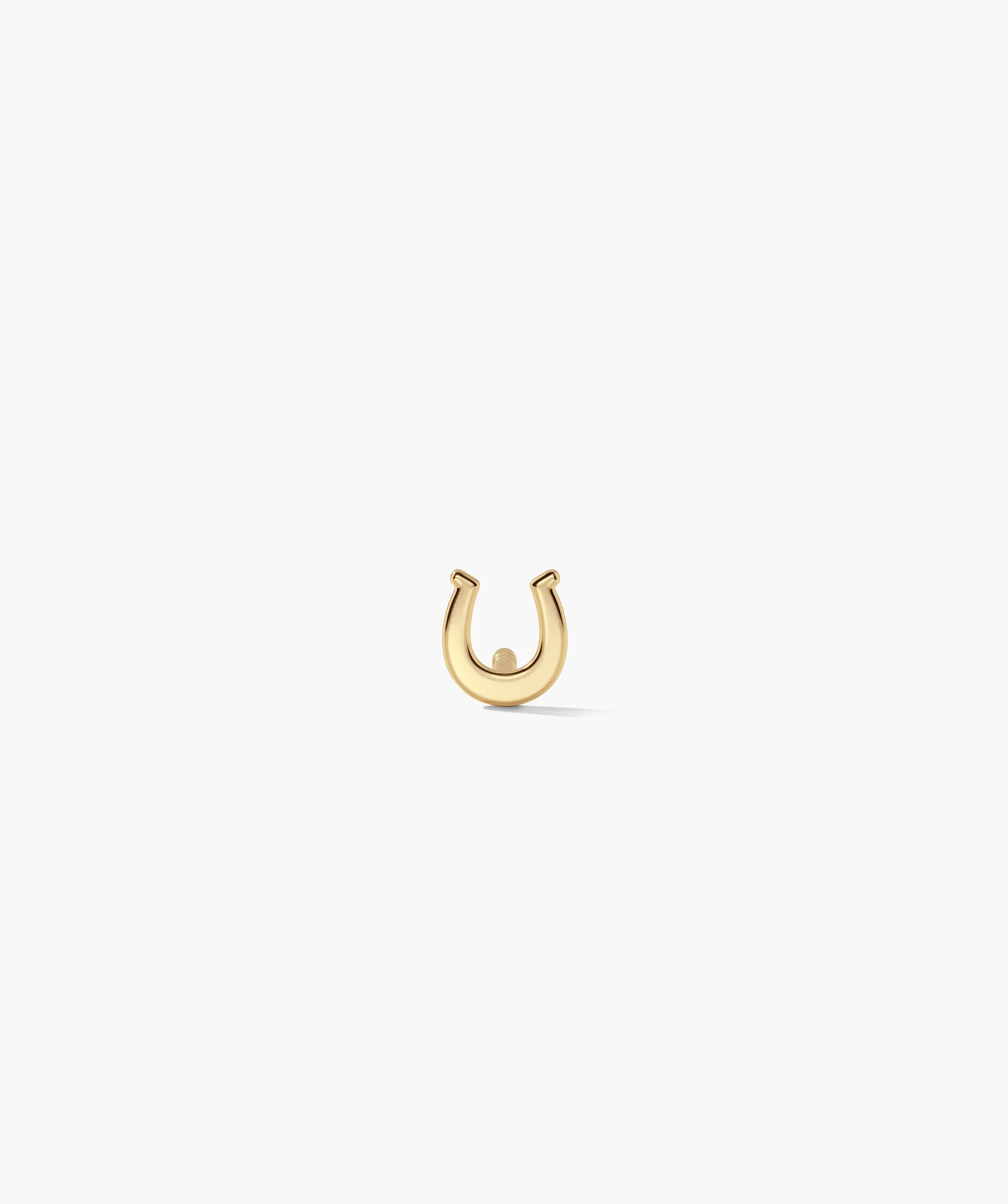 Single Horseshoe Stud