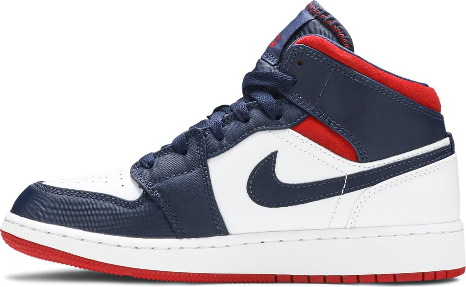 Air Jordan 1 Mid GS 'USA Olympic' BQ6931-104