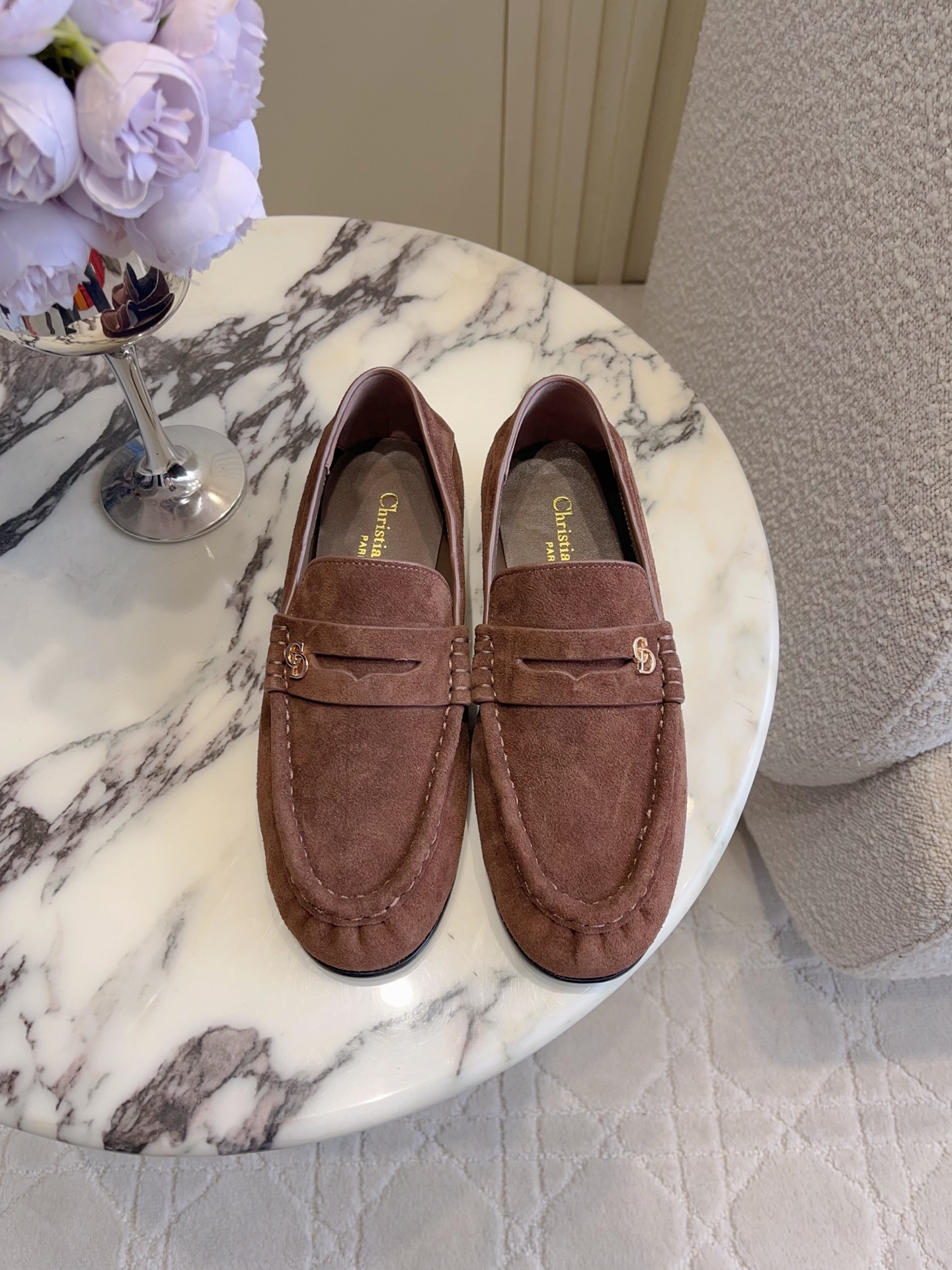CD New Retro Fashion Loafers