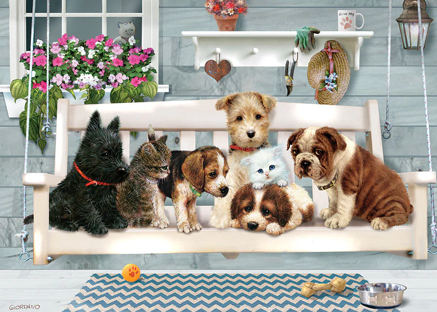 Porch Swing Buddies (tray) | 35 Piece Tray