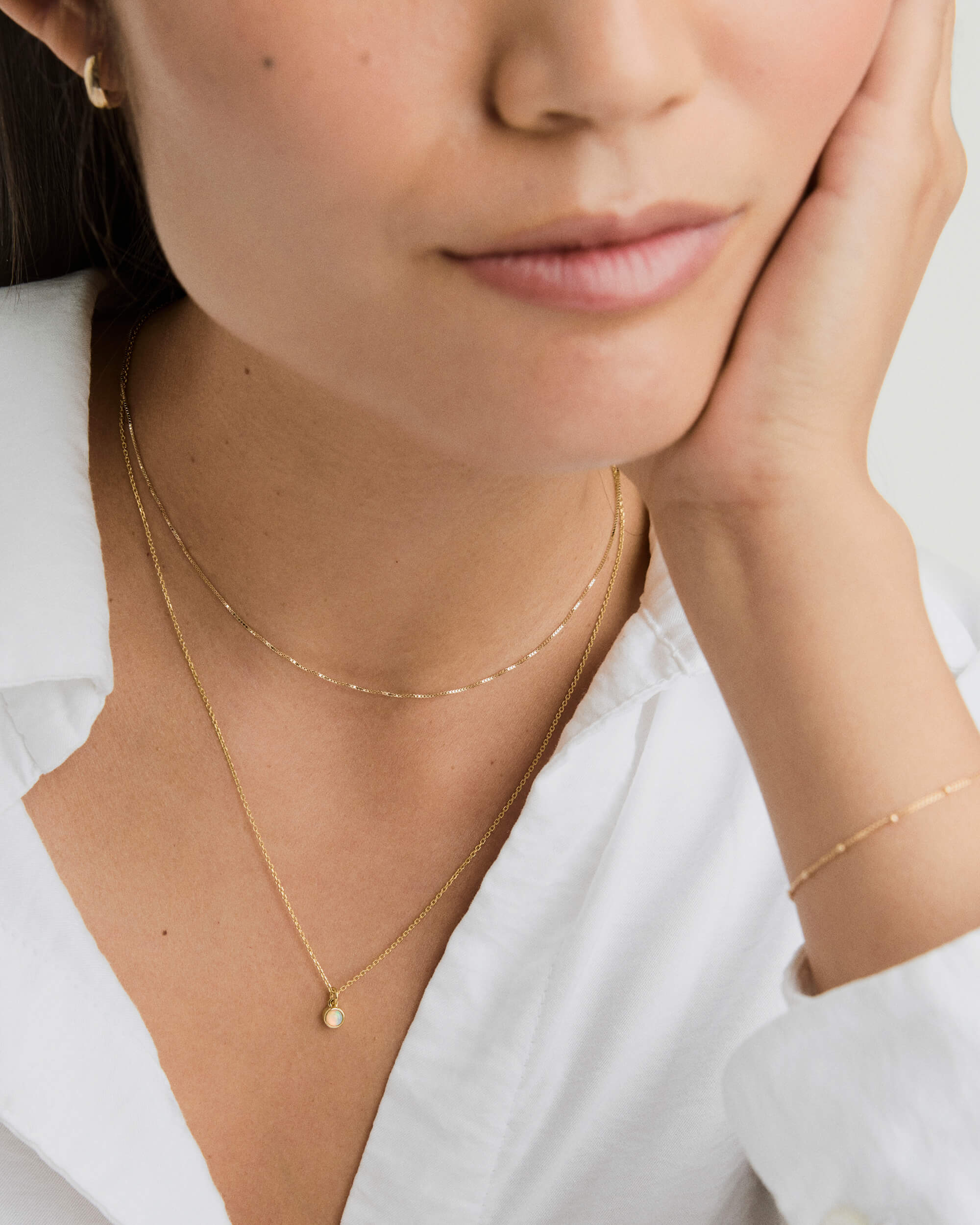 Sia Birthstone Pendant Necklace