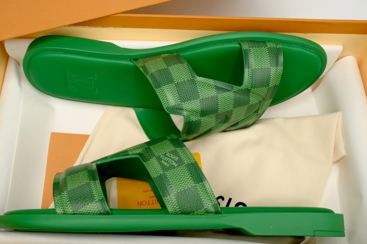 Pkkicks God Batch BLUE LOUIS VUITTON Oasis Green Grid
