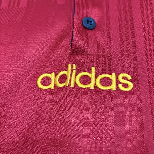 Retro 1996 Spain Home Jersey