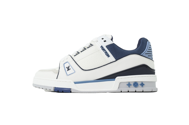 Pkkicks God Batch Louis Vuitton Sneakers New White Blue (NFC)