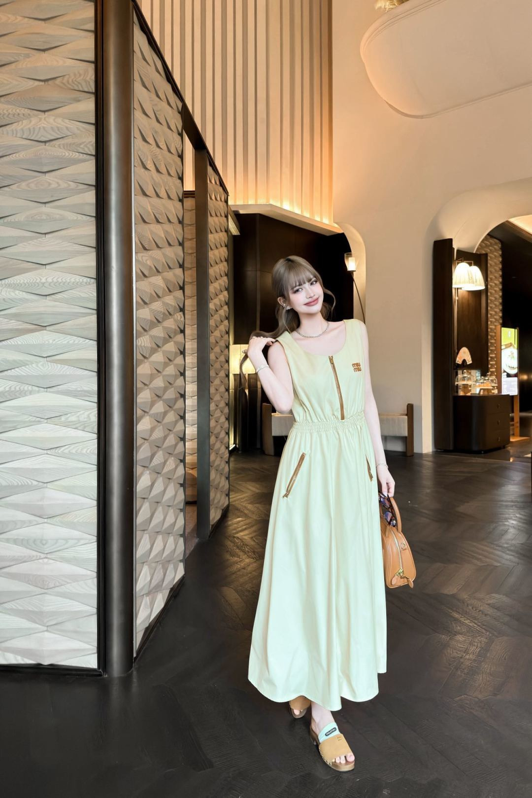 Miu New sleeveless dress