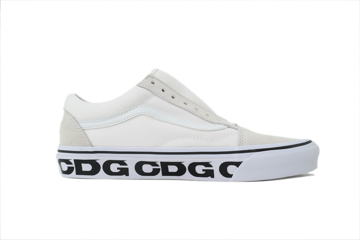 Comme des Garçons x Vans OG Old Skool LX 'Sidewall - White' VN0A4P3XQLZ