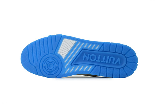 Pkkicks God Batch Louis Vuitton Sneakers White Blue (NFC)