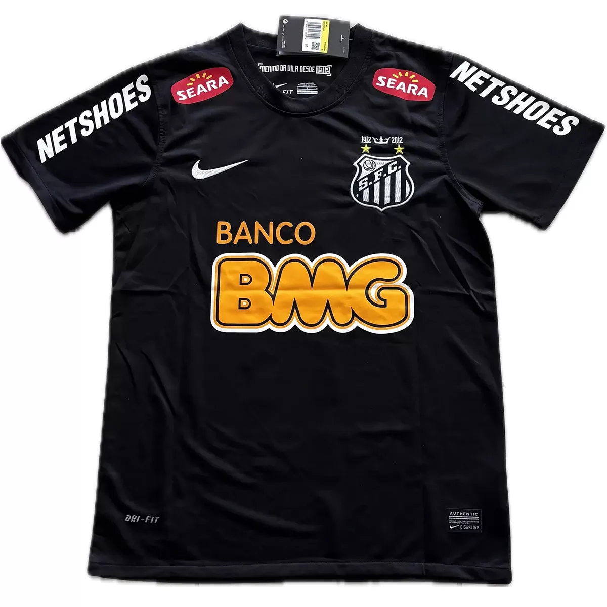 Santos FC 2011/12 Away Retro Football Jersey