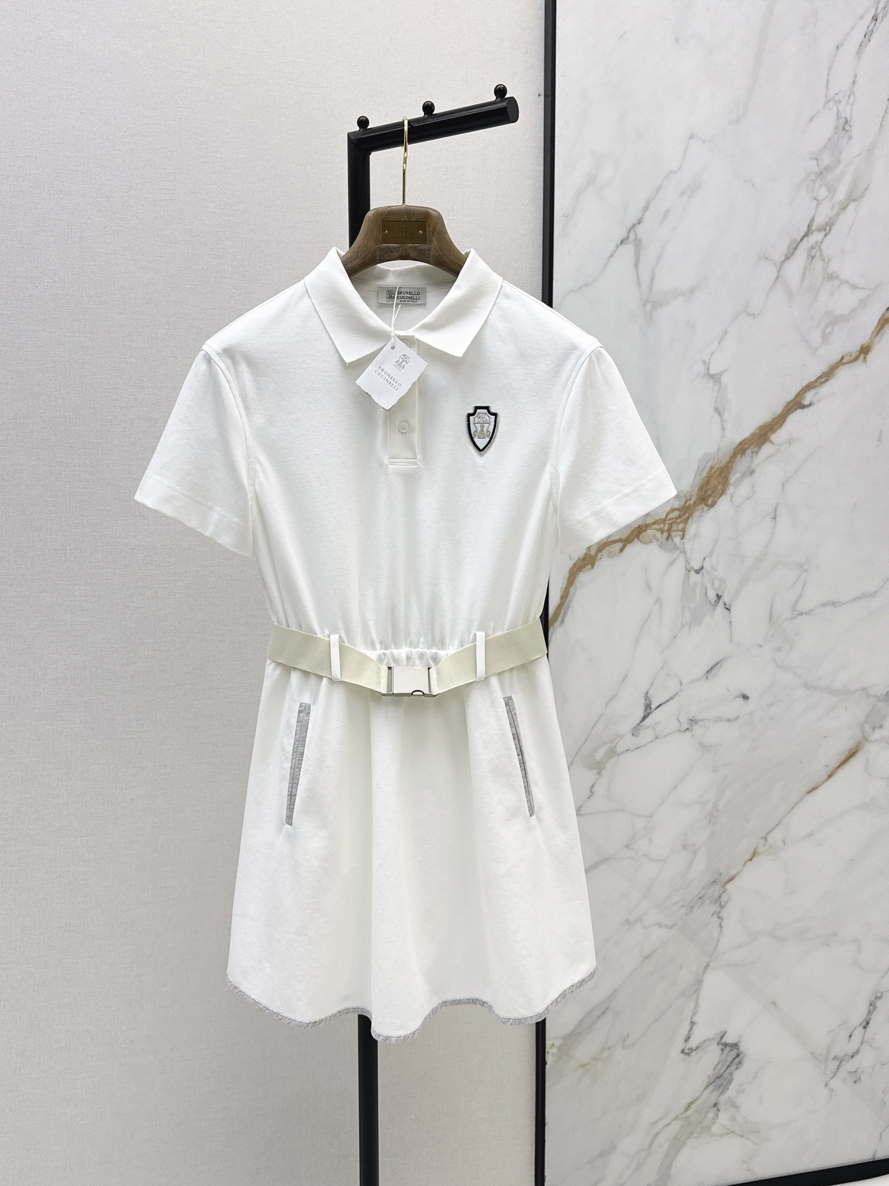 Brun New Polo Collar Dress