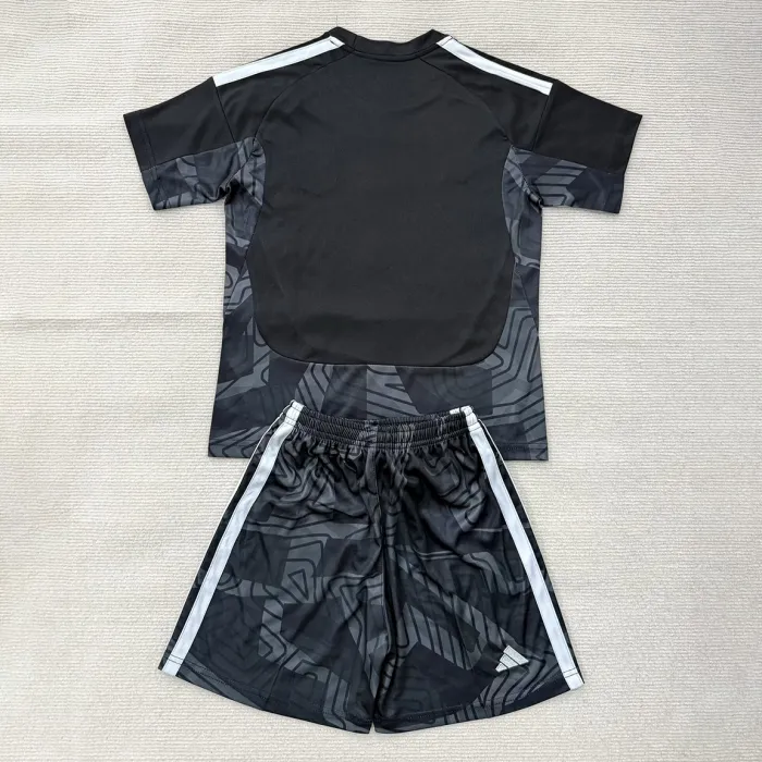 Kids Aston Villa Black Goalkeeper Suit 26/27