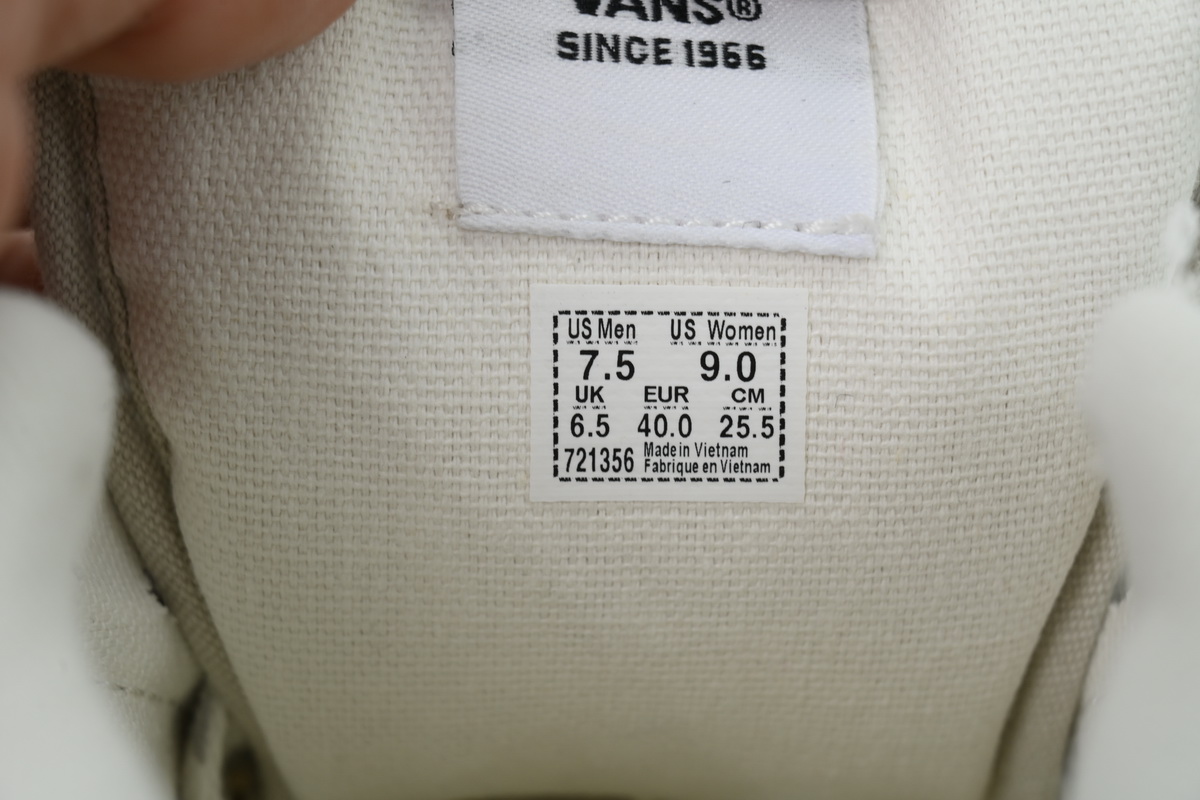 Vans x HIRONO Knu Skool 'White Black' VN000CS0BHD