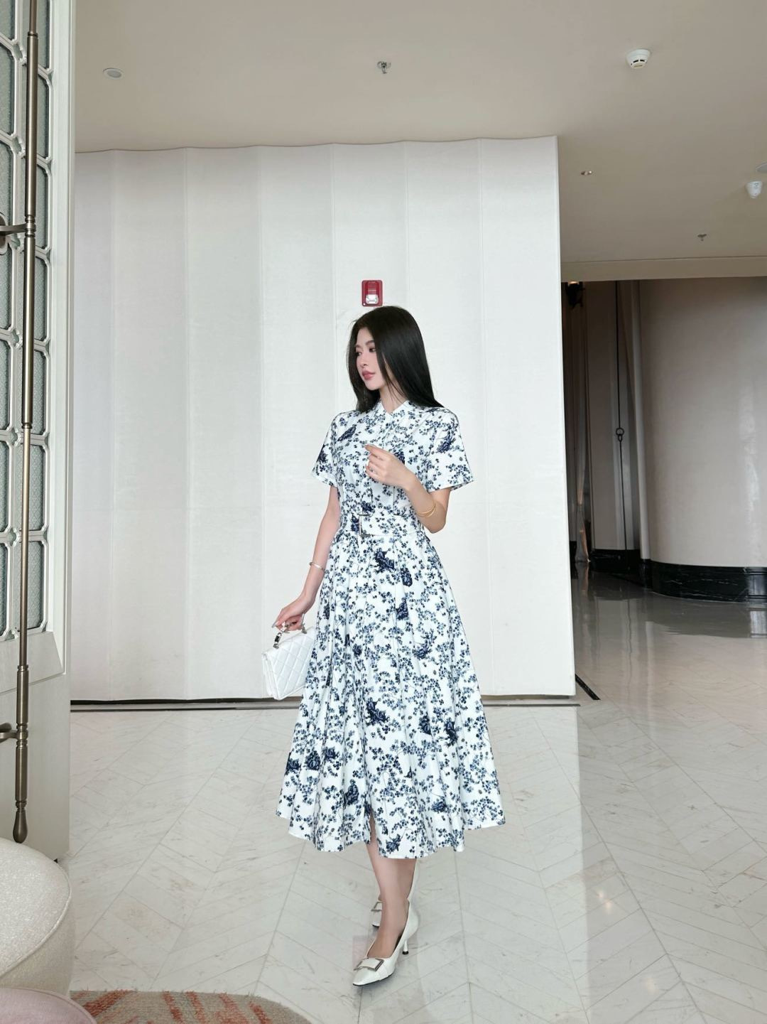 CD New floral print dress