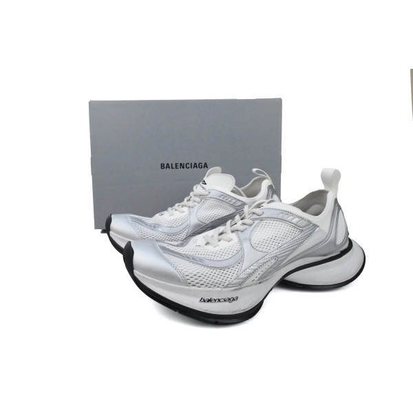 Balenciaga Circuit Sneaker 'Worn-Out -White Silver''  793945 WFLGY 9100