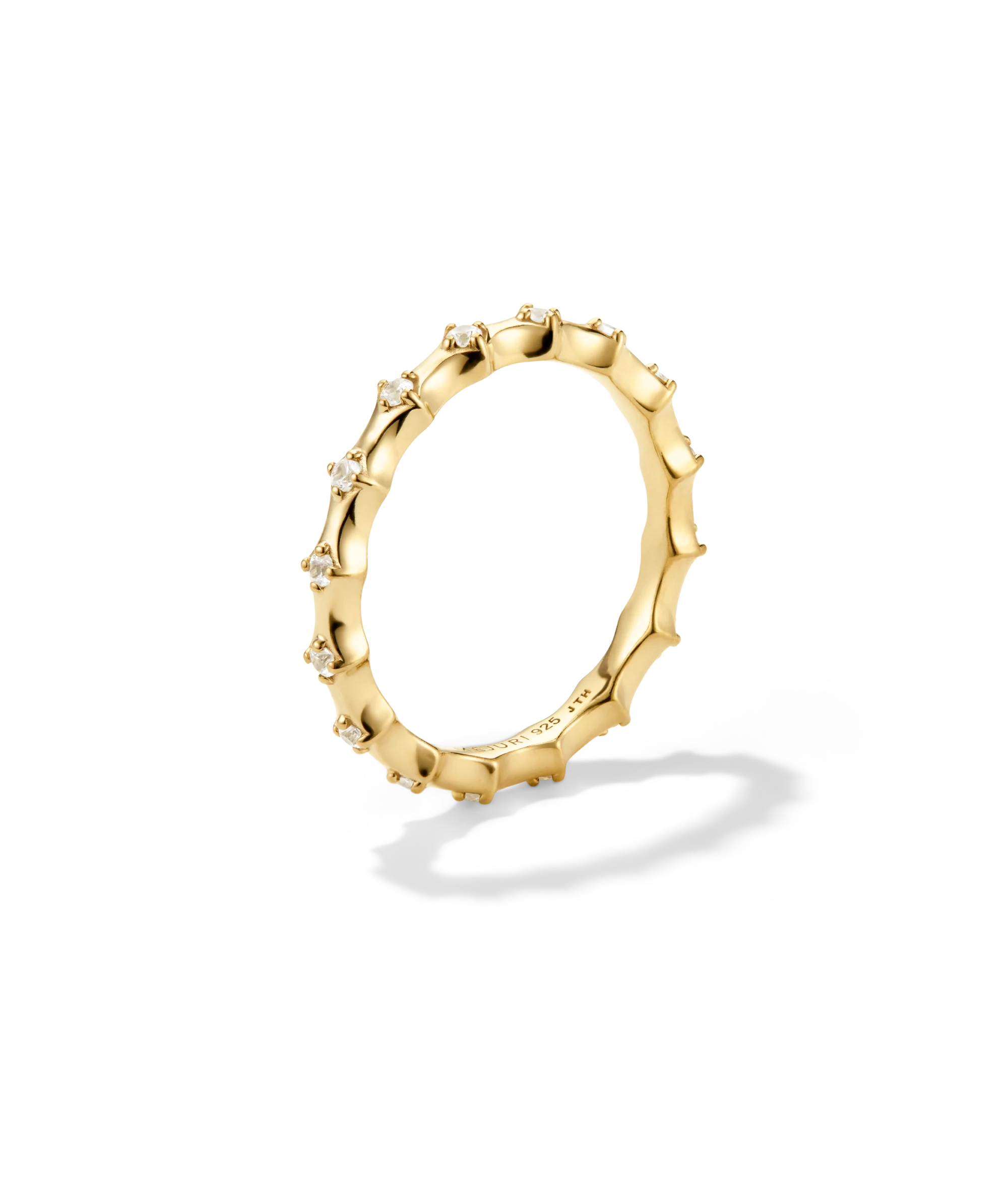 Charlotte Crest Stacker Ring