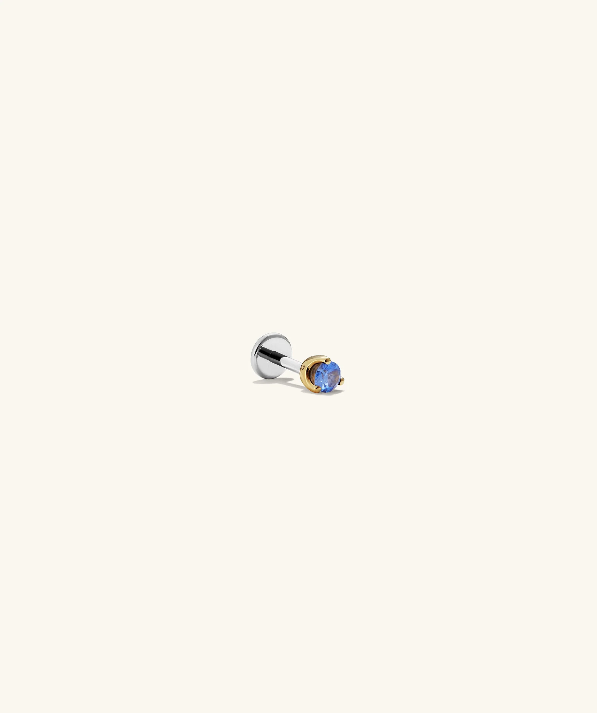 Piercing Studio - Single Gemstone Mini Flat Back Stud