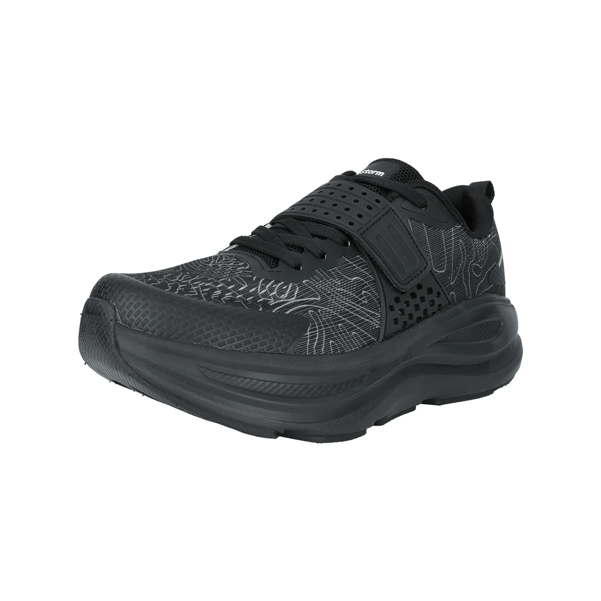 Men's Running Shoes: Cushioned EVA Sole, Breathable Mesh & Stable Arch Support-SSOO5M