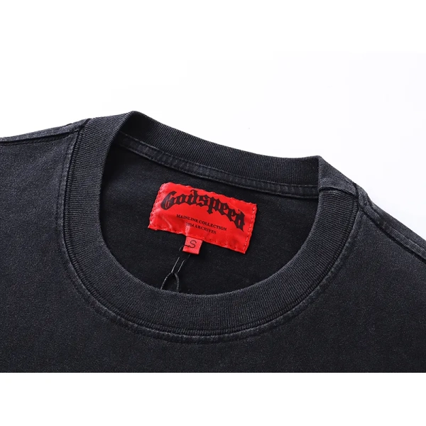 Godspeed Balaclava Szn T-Shirt  1020 Wash Black