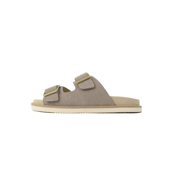 Brunello Cucinelli Suede two-strap Sandals Beige