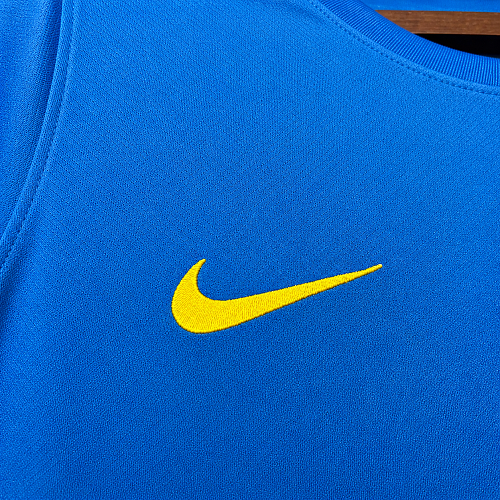 2026 Brazil Trainning Blue Jersey