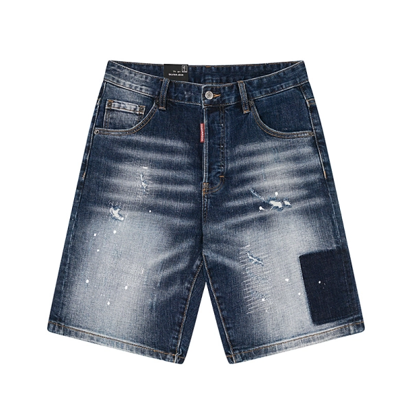 DSQUARED2 Micro Bullet Denim Shorts # 2056