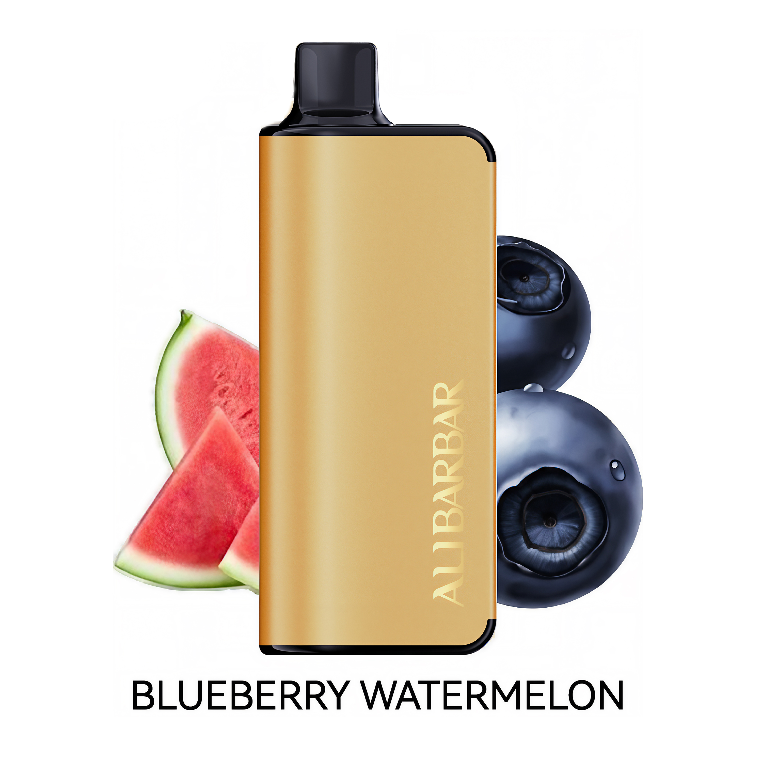 BLUEBERRY WATERMELON – Alibarbar 9000 Puffs Disposable Vape Juicy Berry Melon Fusion