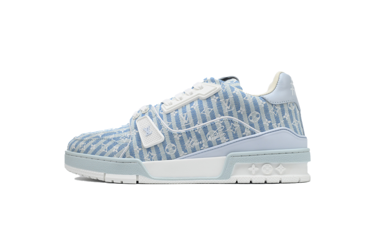 Pkkicks God Batch Louis Vuitton Trainer Blue