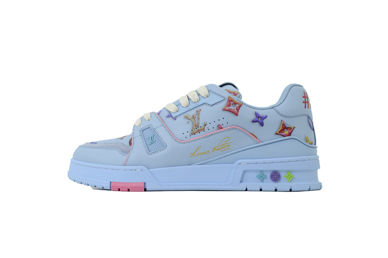 Pkkicks God Batch Louis Vuitton Sneakers Blue (NFC)