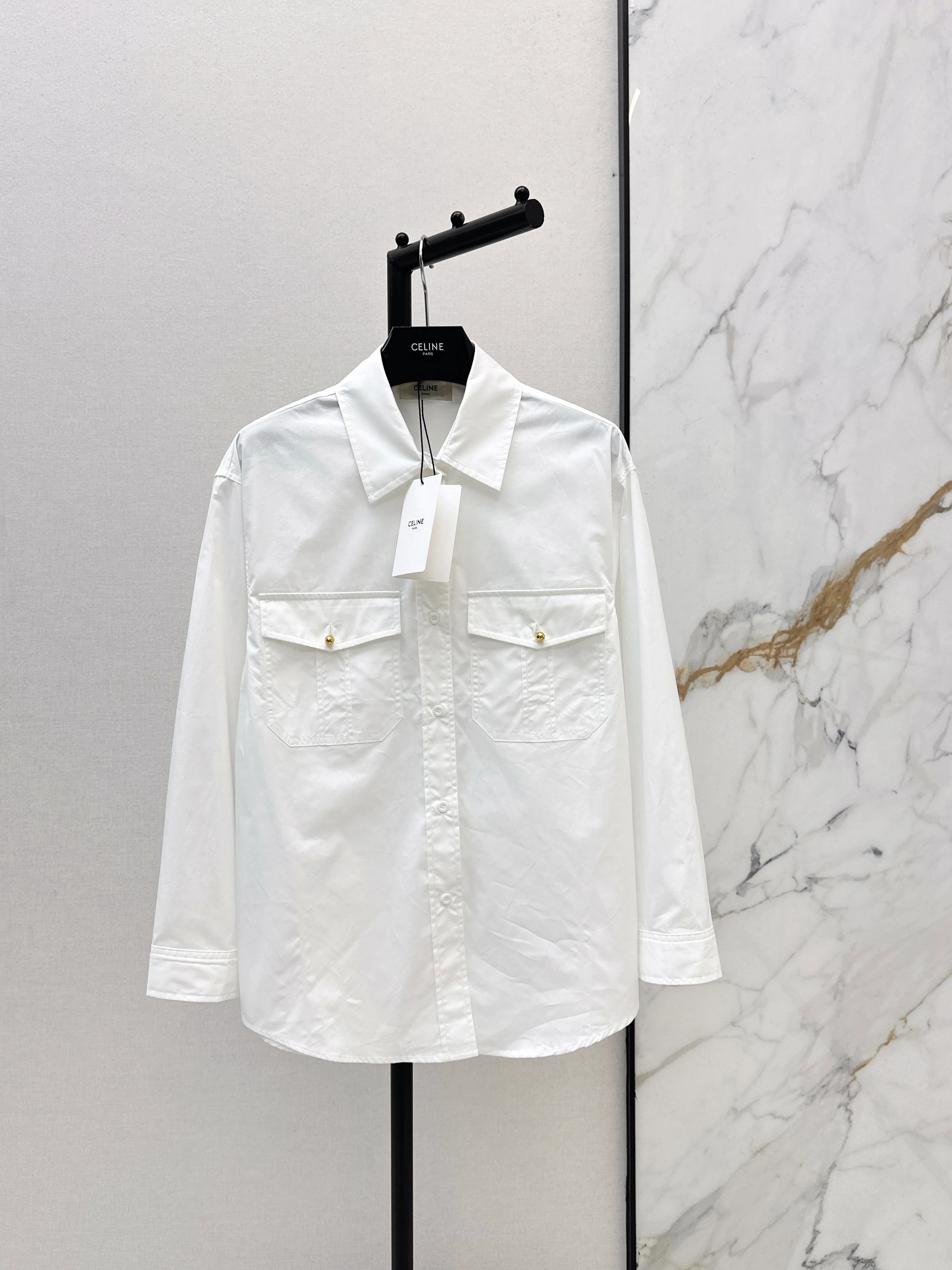 Celi NEW Double pocket decorative shirt