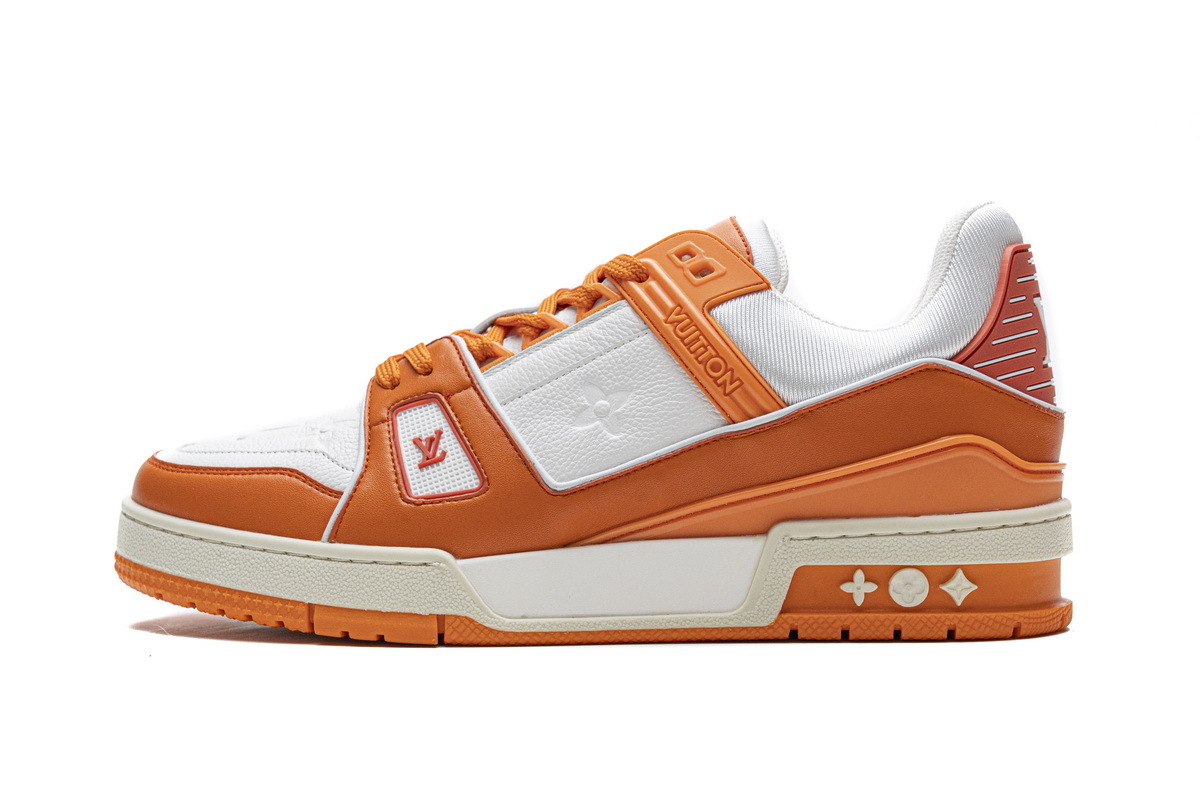 Pkkicks God Batch LOUIS VUITTON 20ss Trainer Orange