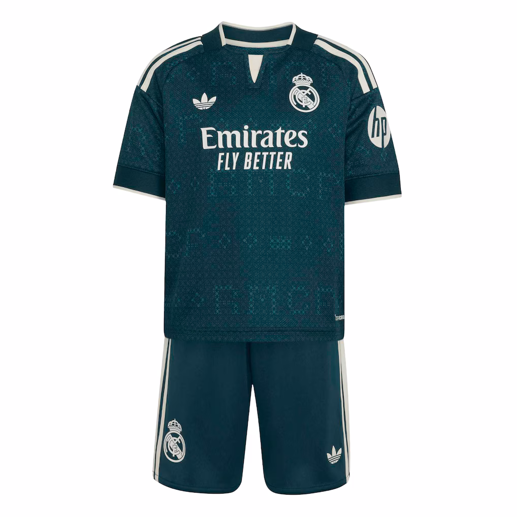Kids Real Madrid Away Jersey Suit 26/27