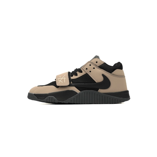 Travis Scott x Air Jordan Cut The Check Brown Black  FZ8117-214