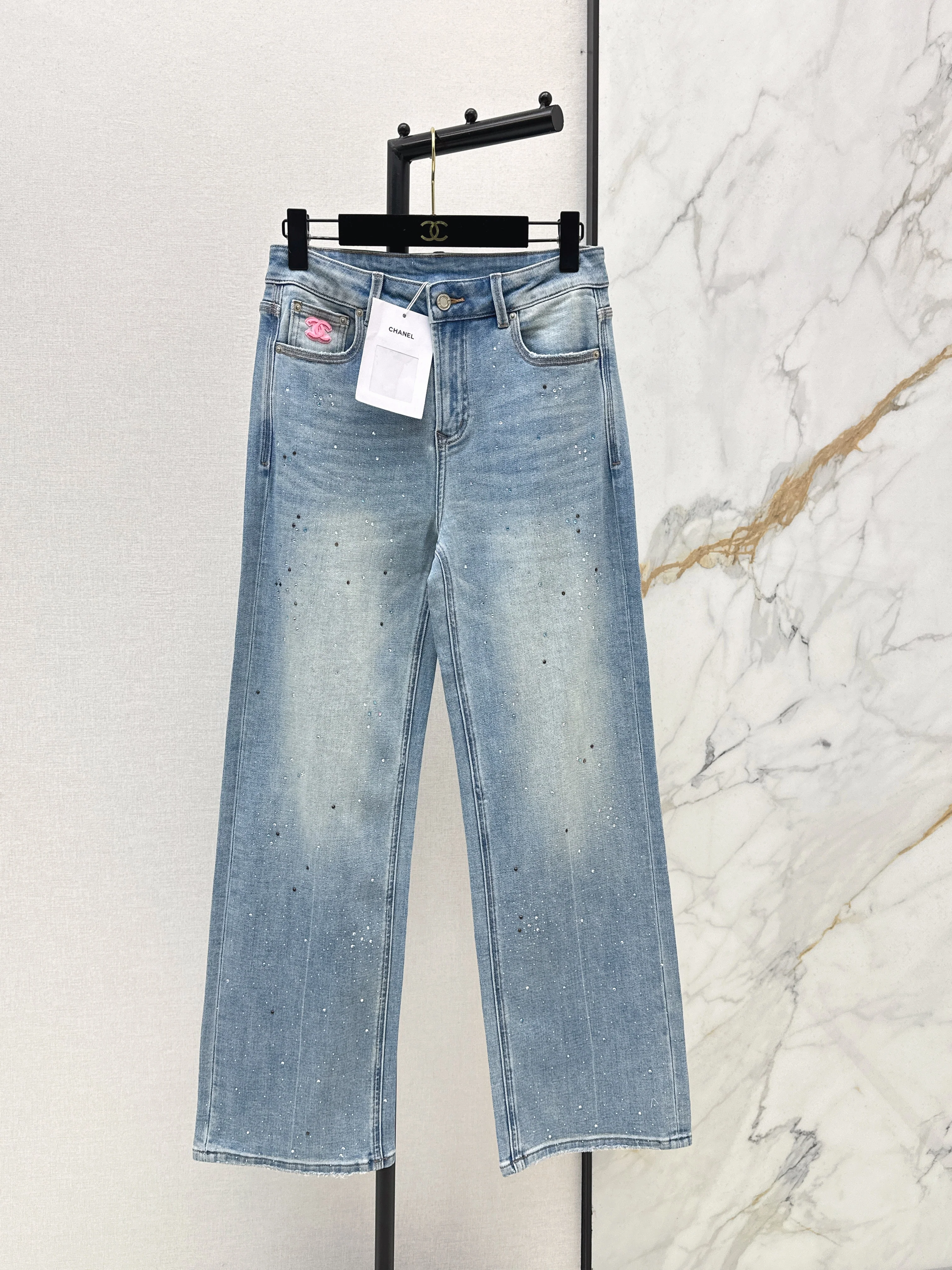 Chan NEW straight jeans