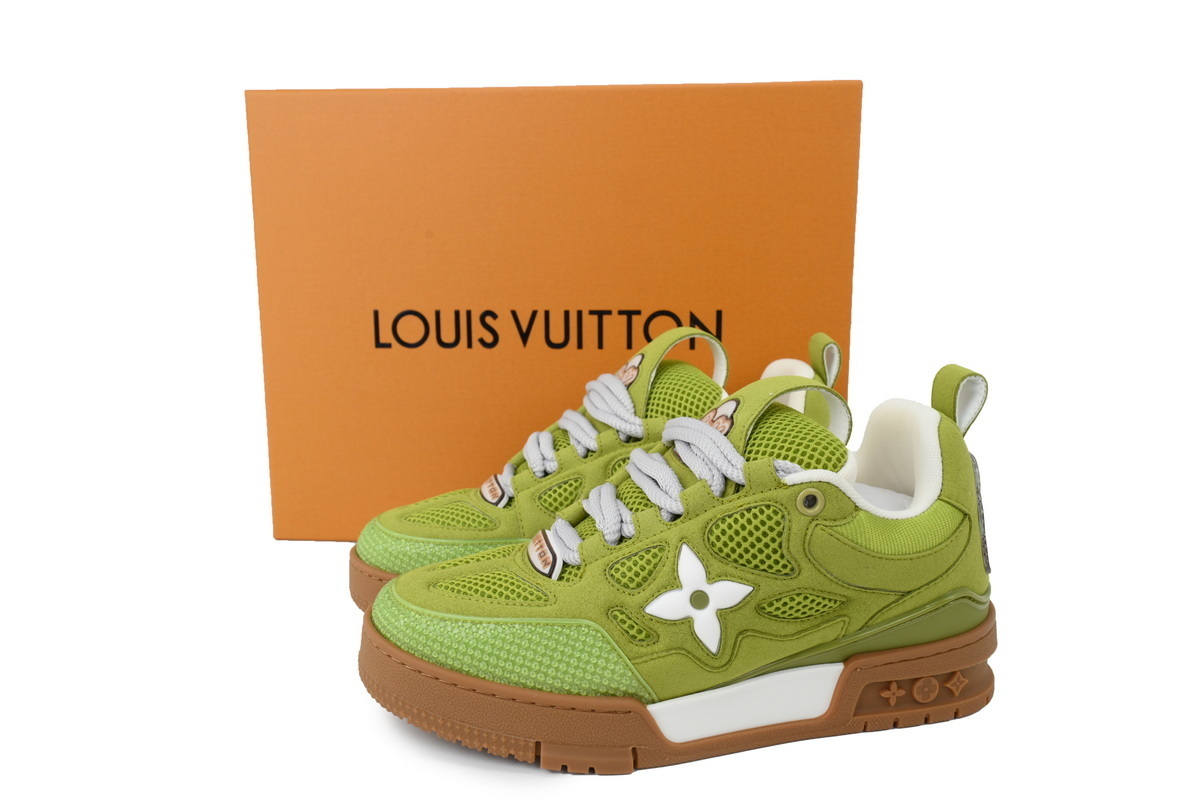 Pkkicks God Batch LOUIS VUITTON Green White