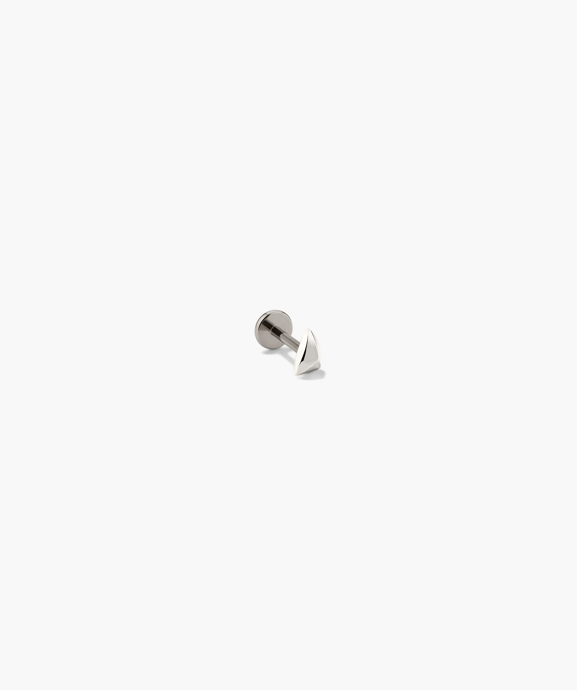 Piercing Studio - Single Puffy Pyramid Flat Back Stud