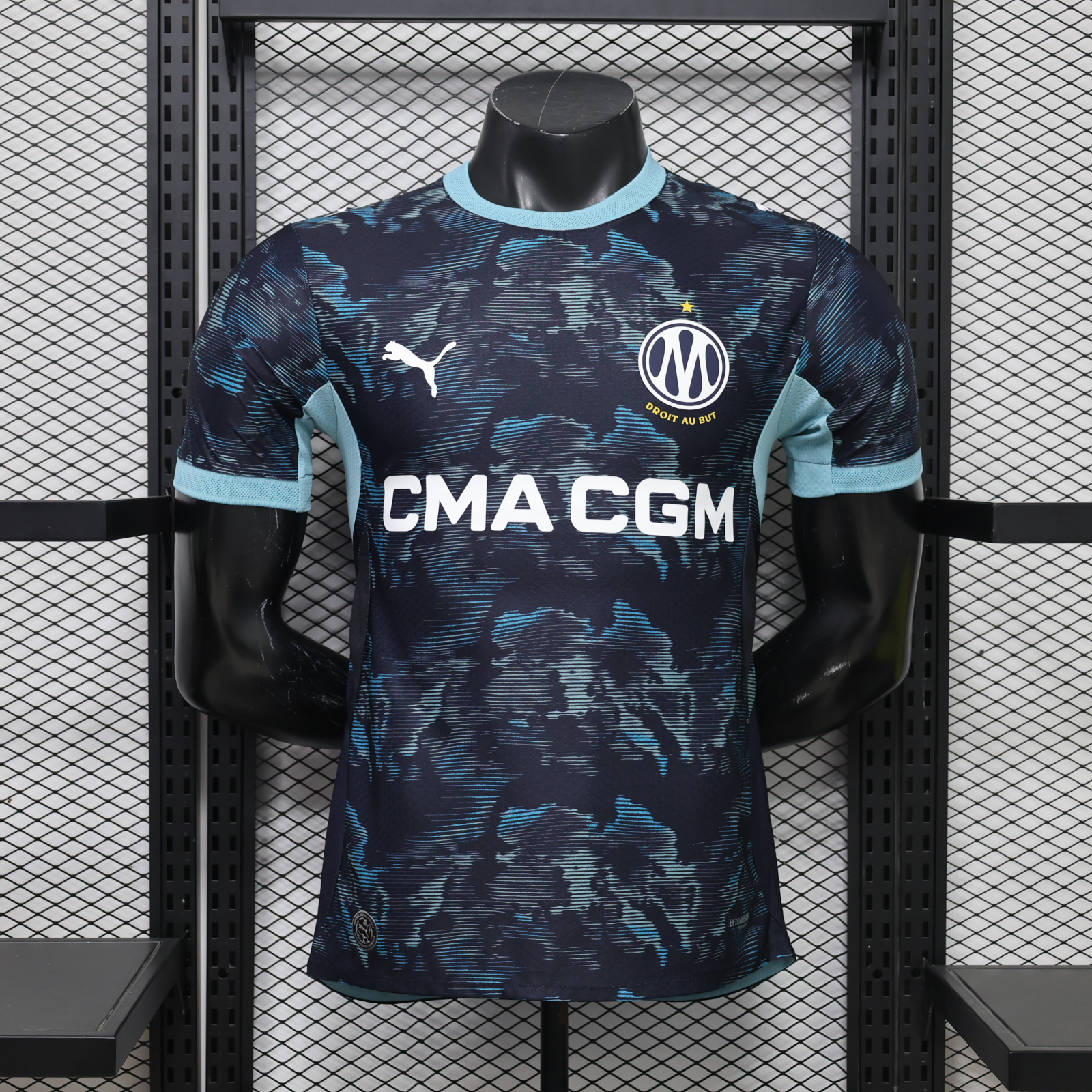 Marseille Away Jersey Player Version 26/27