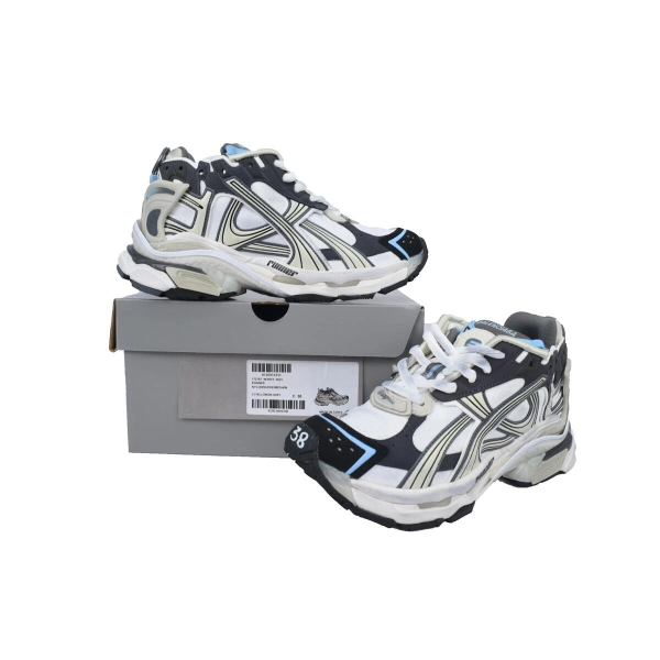 Balenciaga Runner Sneaker Lan Bai Hei 772767 W3RNY 0623