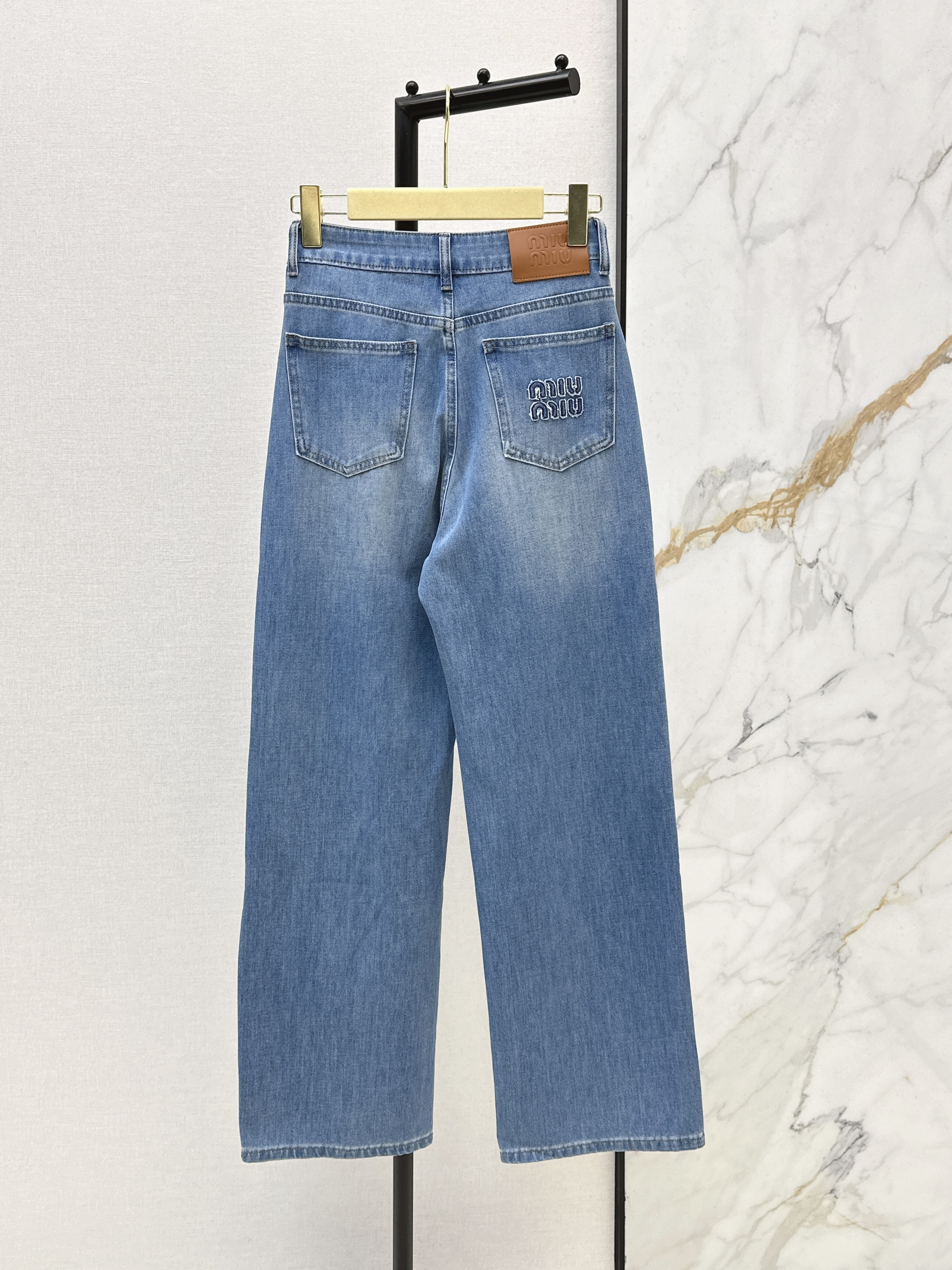 Miu New straight jeans