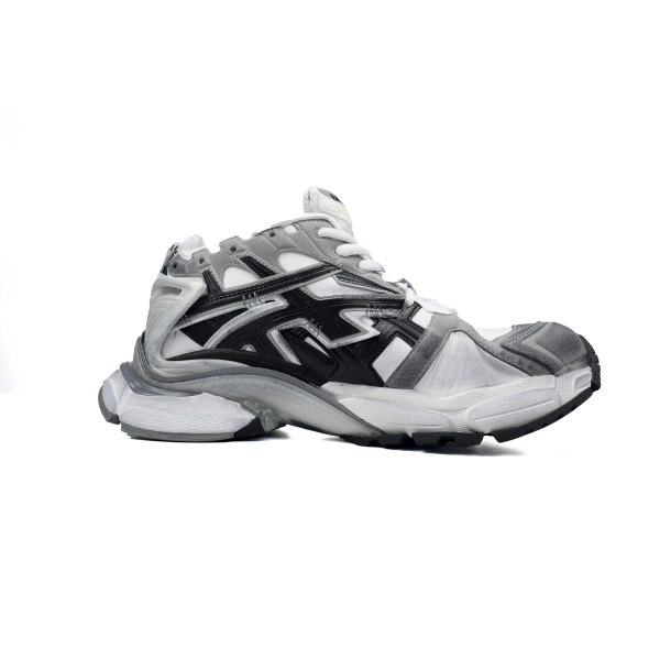 Balenciaga Runner White Black Gray 677402 W3RB2 9012